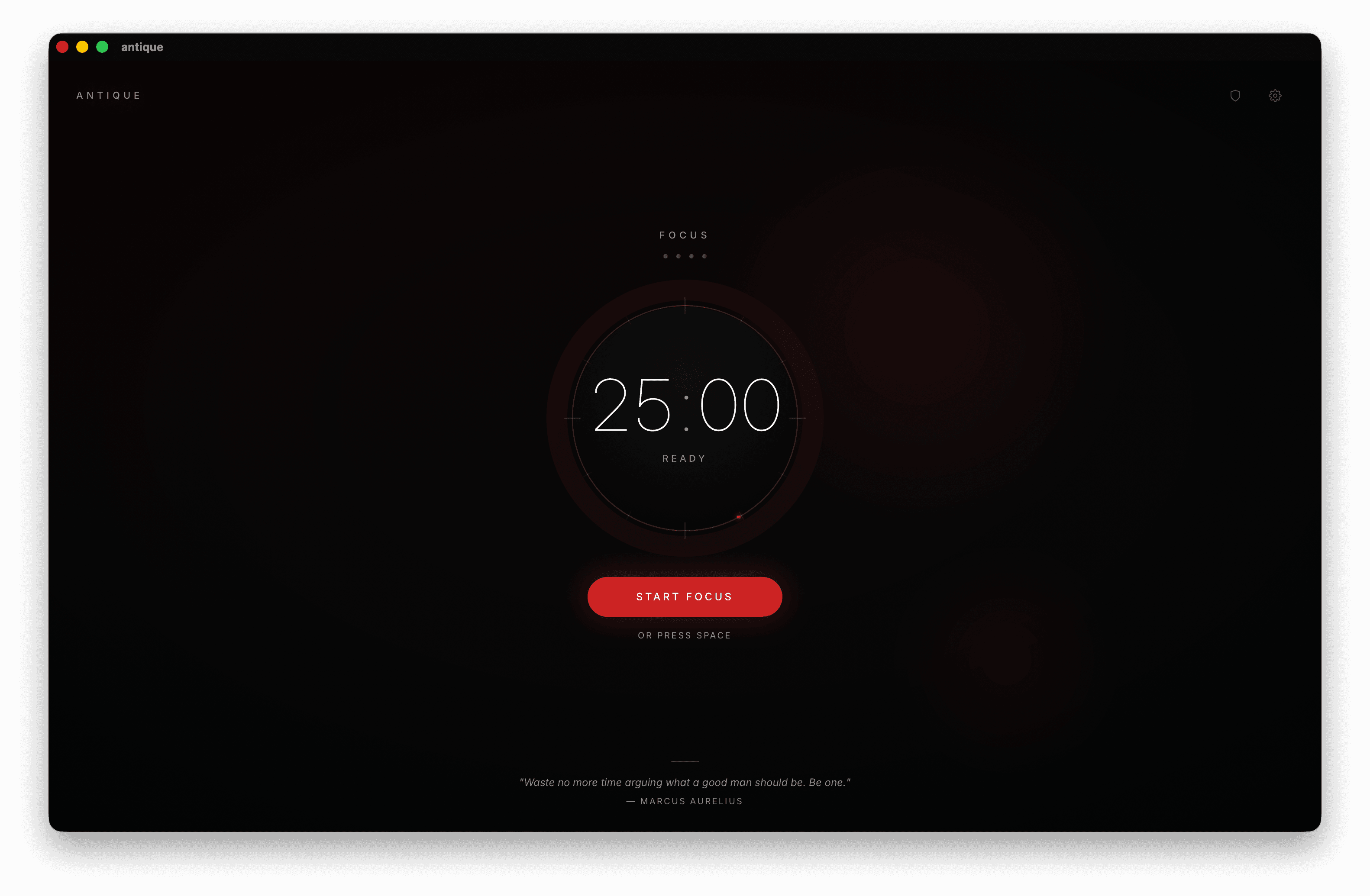 Antique — flow state manager interface